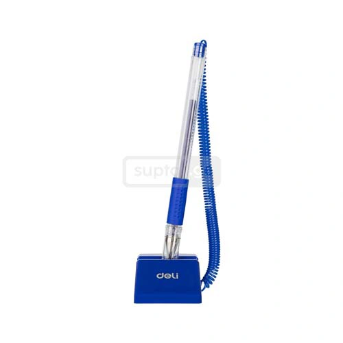 DELI Standing Desk Pen with Blue Design E6791